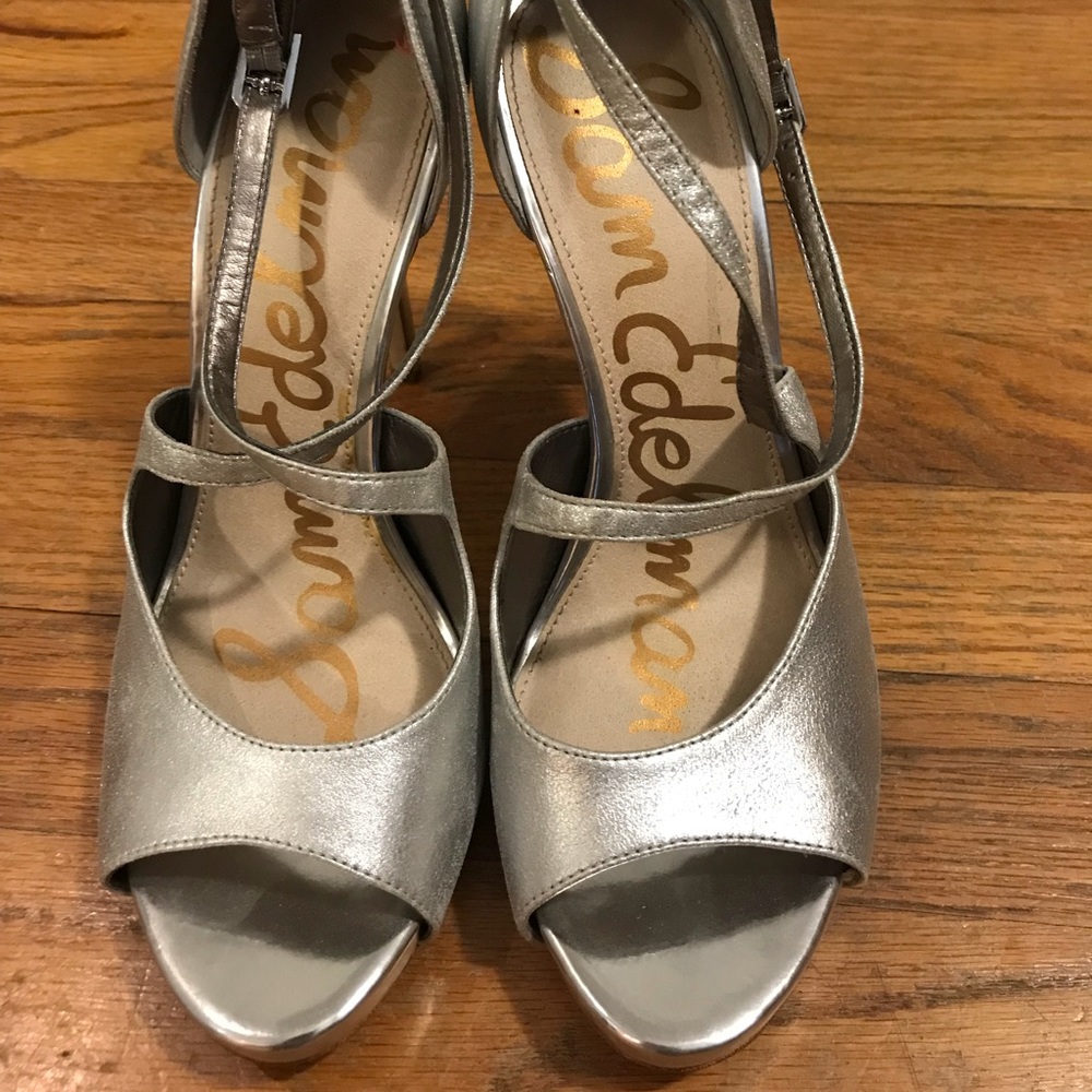 Silver heels!